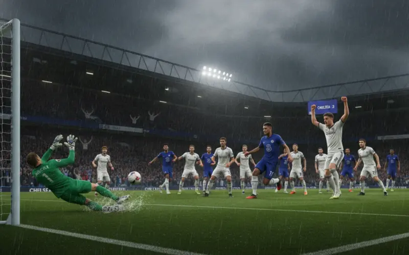 Chelsea Hold Nerve in Seven-Goal Derby Classic